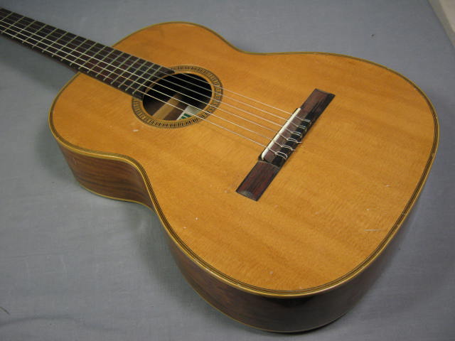 Vtg Giannini AWN60 Brazilian Acoustic Classical Guitar 1