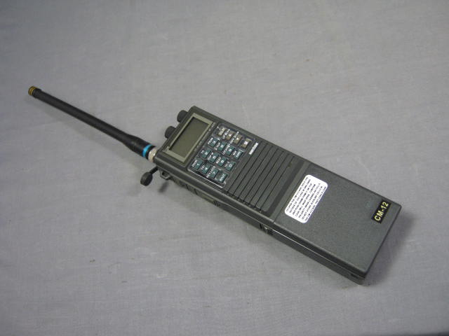 ICOM IC-A20 VHF Air Band Transceiver W/ CM 12 Maxon Mic 1