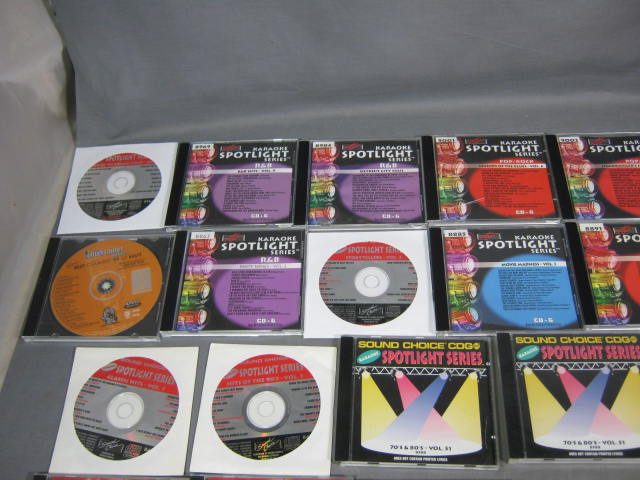 37 Sound Choice Karaoke CDG CDs Lot Rock Pop Country + 3
