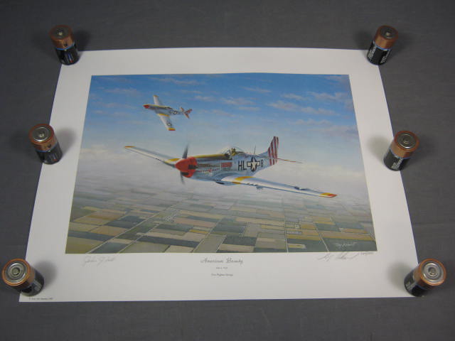 Jay Ashurst American Beauty Aviation Print 164/1000 COA