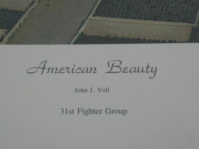 Jay Ashurst American Beauty Aviation Print 164/1000 COA 2