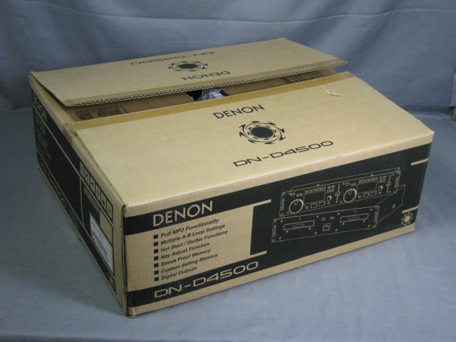 Denon DN1800F Dual Disc Rack Mount Pro DJ CD Player NR! 7