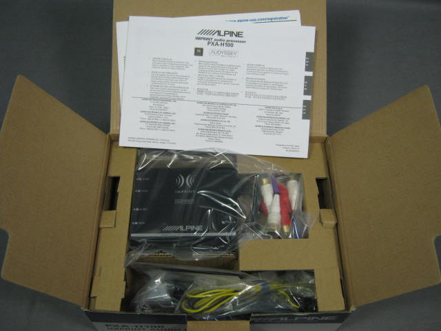 NEW Alpine PXA-H100 Imprint Audio Processor +KTX Kit NR 1