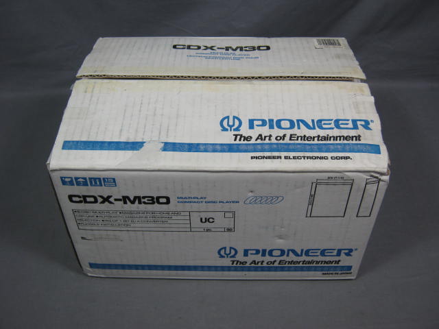NEW Pioneer CDX-M30 6-Disc Multi-Play Car CD Player NR!