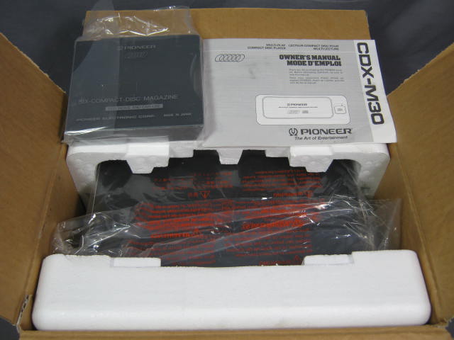NEW Pioneer CDX-M30 6-Disc Multi-Play Car CD Player NR! 1