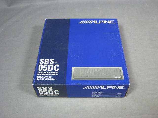 Alpine SBS-05DC Center Channel Speaker System Demo NR!