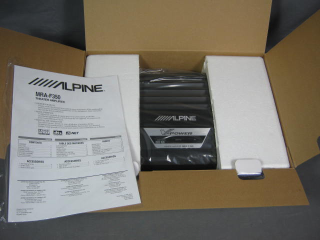 NEW Alpine MRA-F350 Theatre Amplifier Amp 50W RMSx5 NR! 1