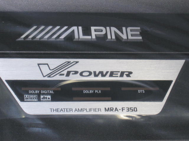 NEW Alpine MRA-F350 Theatre Amplifier Amp 50W RMSx5 NR! 3