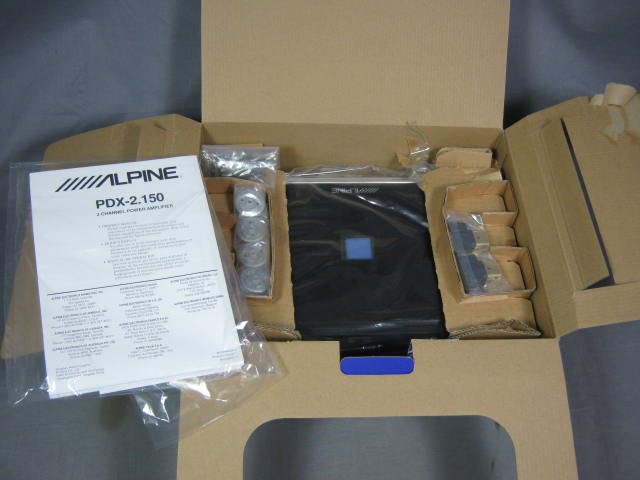 NEW Alpine PDX-2.150 2-Channel Power Amp Amplifier 150W 2