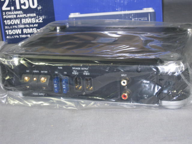 NEW Alpine PDX-2.150 2-Channel Power Amp Amplifier 150W 4