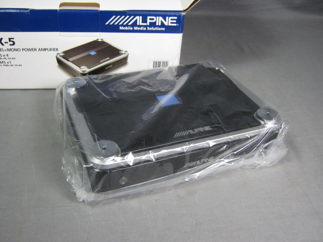 NEW Alpine PDX-5 4-Channel + Mono Power Amplifier 300W 3