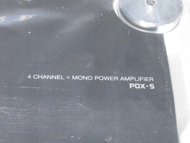 NEW Alpine PDX-5 4-Channel + Mono Power Amplifier 300W 4