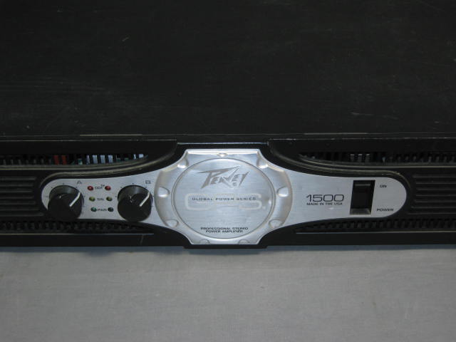 Peavey GPS 1500 Professional Stereo Power Amp Amplifier 1