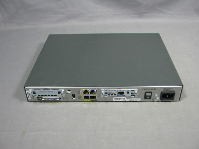 Cisco 1841 Wired Router W/ WIC 1DSU-T1 V2 Card Manual + 4