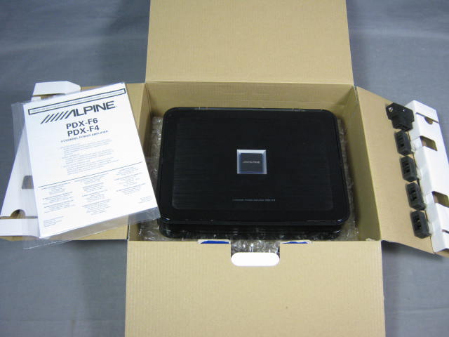 Alpine PDX-F4 4-Channel Power Amp Amplifier 100W Refurb 2