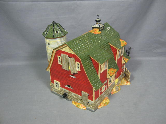 Dept 56 Snow Village Halloween Haunted Barn W/ Box NR! 5