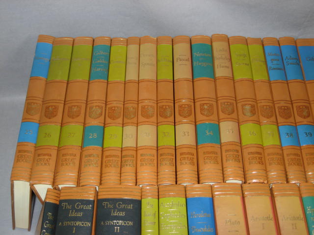 Britannica 54 Vol Great Books of the Western World 1952 3