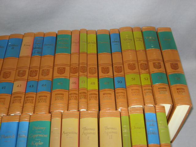 Britannica 54 Vol Great Books of the Western World 1952 4