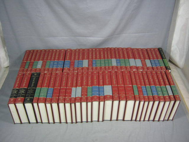 Encyclopedia Britannica Great Books Of The Western World 1-60 Volume Set