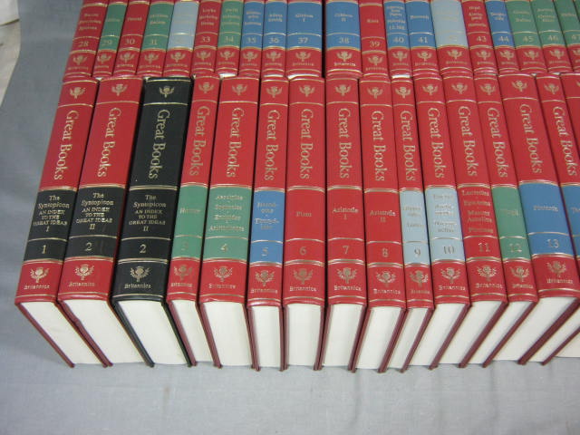 Encyclopedia Britannica Great Books Of The Western World 1-60 Volume Set 1