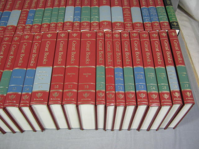 Encyclopedia Britannica Great Books Of The Western World 1-60 Volume Set 2