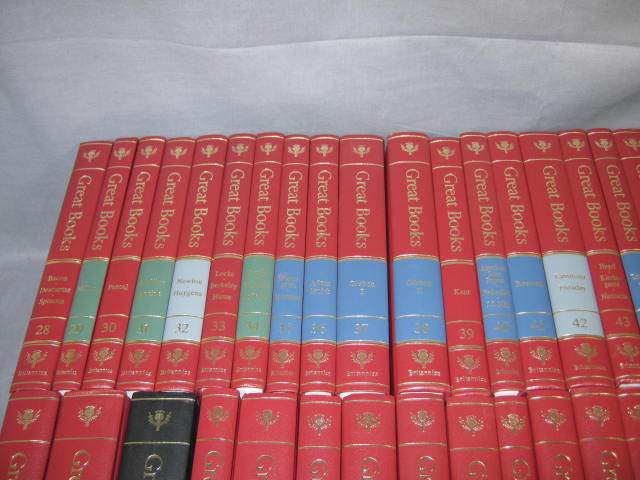 Encyclopedia Britannica Great Books Of The Western World 1-60 Volume Set 3