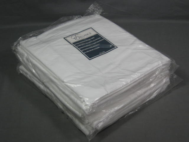 24 NEW 78"x80"x12" White Fitted King Size Bed Sheet Lot
