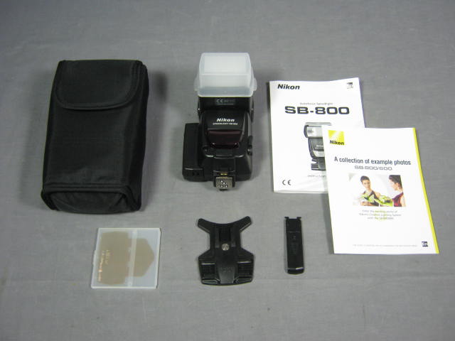 Nikon Speedlight SB800 Digital Autofocus Camera Flash +