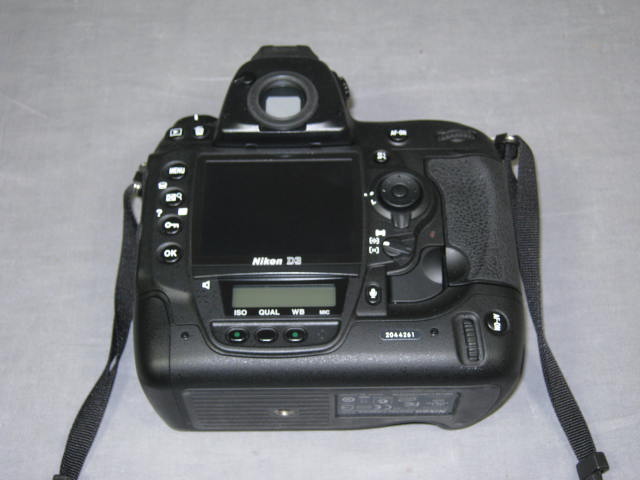 Nikon D3 Digital SLR Camera Body MH-22 Battery Charger+ 7