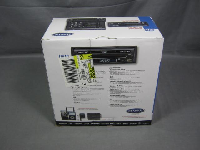 NEW Jensen UV10 7" In-Dash Car DVD Monitor Receiver NR! 1