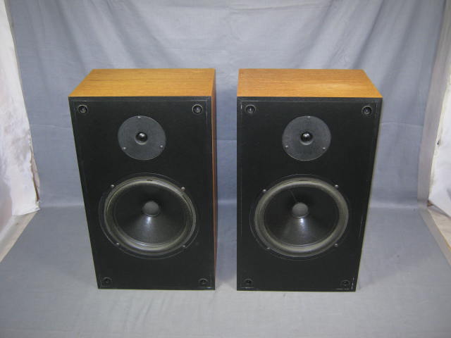 Vtg Snell Acoustics Type K Stereo Loud Speaker Pair NR! 1