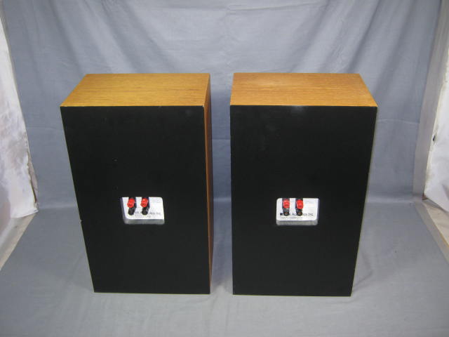 Vtg Snell Acoustics Type K Stereo Loud Speaker Pair NR! 6