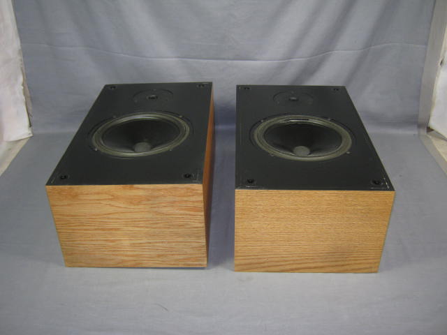 Vtg Snell Acoustics Type K Stereo Loud Speaker Pair NR! 9