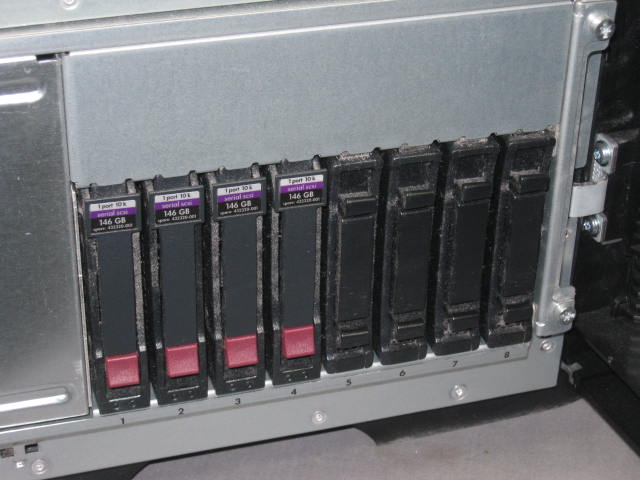 HP ProLiant ML350 G5 Server 3.2GHz 4x146GB Ultrium448 + 5