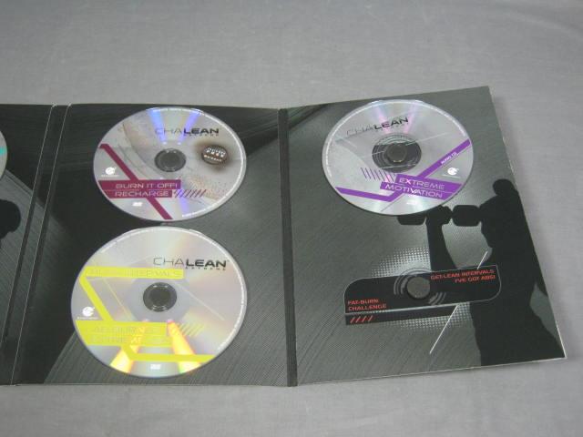 Chalean Extreme Fitness 6 Workout DVDs 1 CD 2 Books Set 5