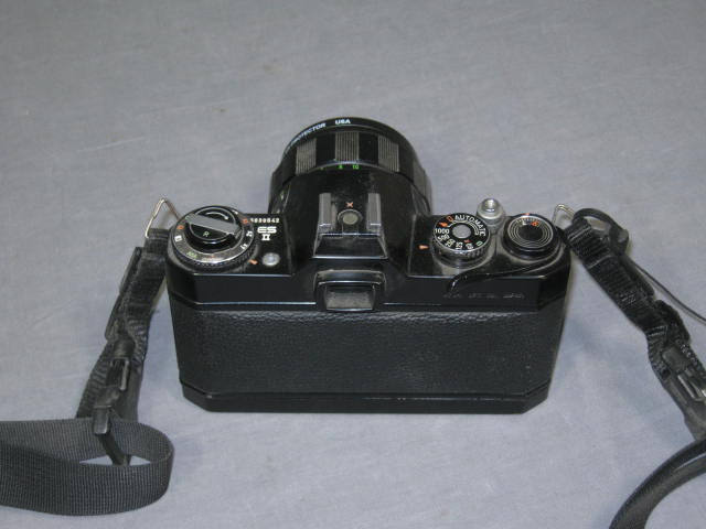 Asahi Pentax ESII 35mm SLR Film Camera f/1.4 55mm Lens+ 4