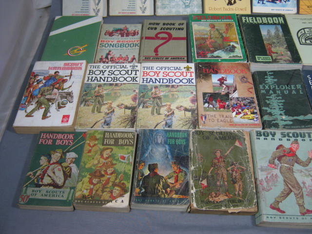 Vtg Boy Scout BSA Handbook Manual Guide Lot 1925-1991 1