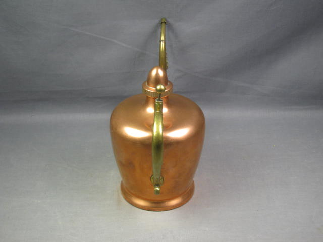 Vtg Antique S Sternau Copper + Brass Oil Lamp Filler NR 1