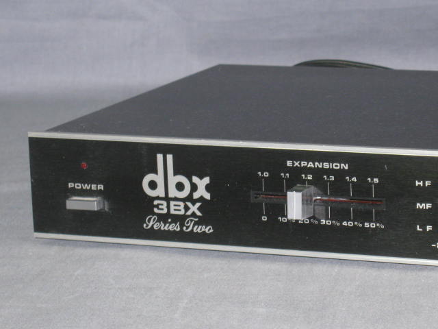 DBX 3BX Series Two 2 II 3 Band Dynamic Range Expander