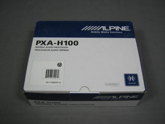 Alpine PXA-H100 Imprint Audio Sound Processor EQ Demo