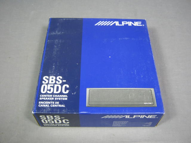 NEW Alpine SBS-05DC Center Channel Speaker System NR!