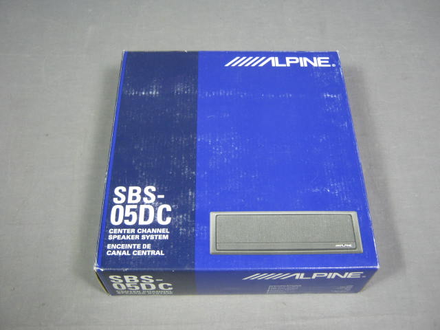 Alpine SBS-05DC Center Channel Speaker System Demo NR!