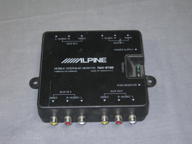 Alpine PKG-700A 7" Flip-Down Overhead TV Monitor System 5