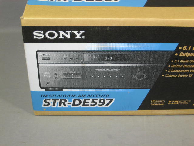 NEW Sony STR-DE597 6.1 Channel AV Home Theater Receiver 4