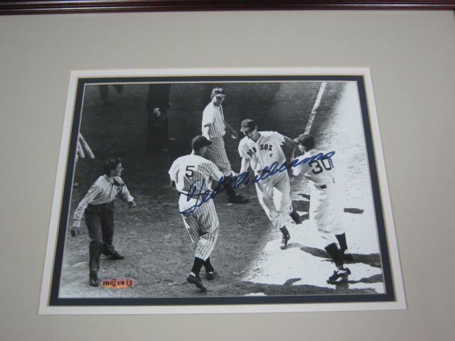 Ted Williams Red Sox Signed Photo Joe DiMaggio UDA NR! 1
