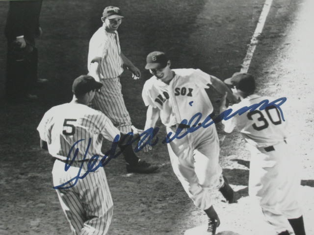 Ted Williams Red Sox Signed Photo Joe DiMaggio UDA NR! 2