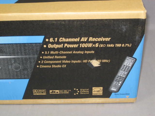 NEW Sony STR-DE597 6.1 Channel AV Home Theater Receiver 5