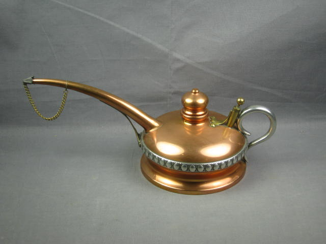 Landers Frary Clark Oil Lamp Filler Copper/Brass/Nickel