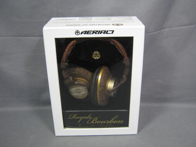 NEW Aerial 7 A-List Royale Bourbon Headphones W/ Box NR 1