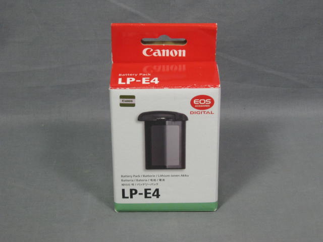 New Canon LP-E4 Camera Battery EOS 1D 1Ds Mark III IV